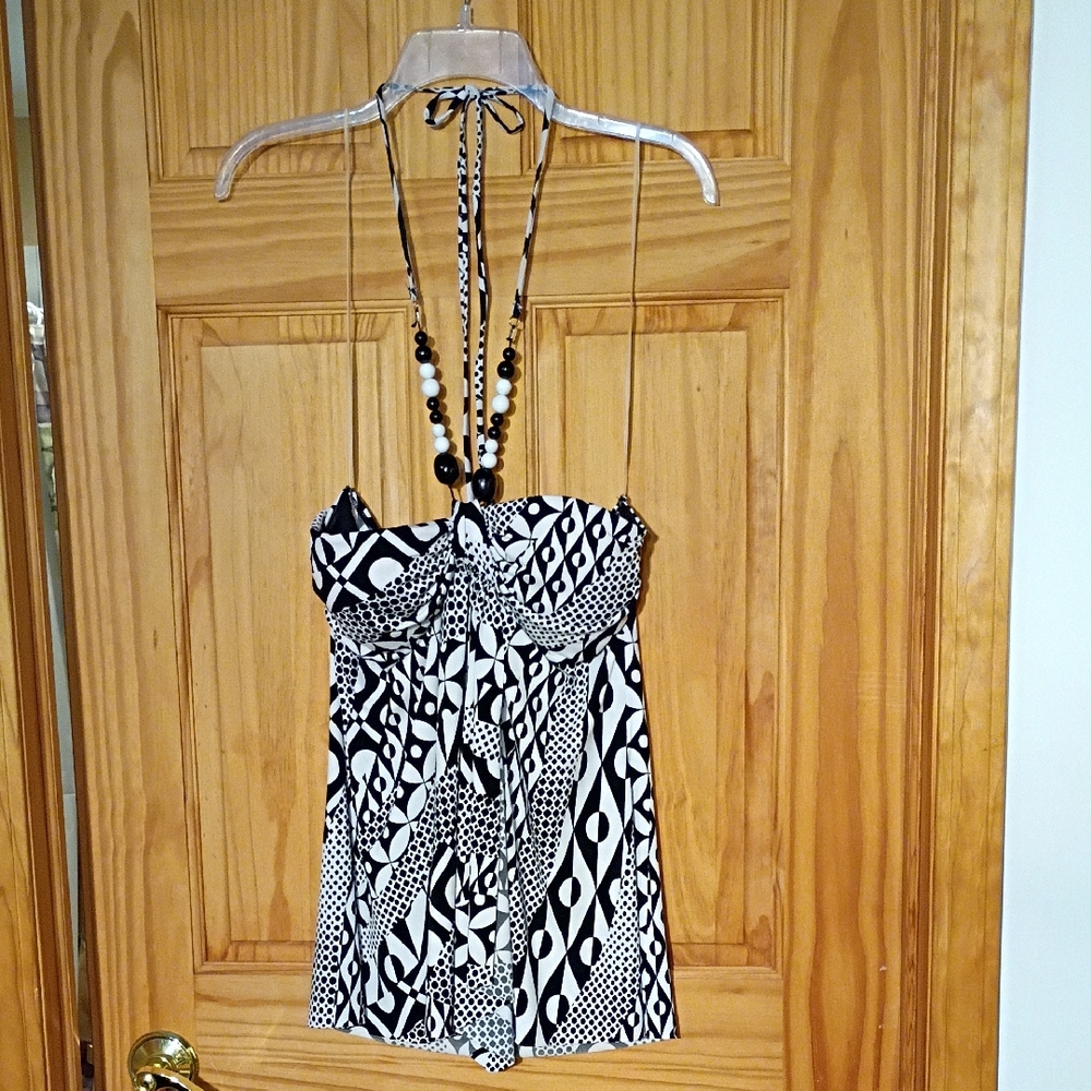 Gitano Monochrome Halter Top